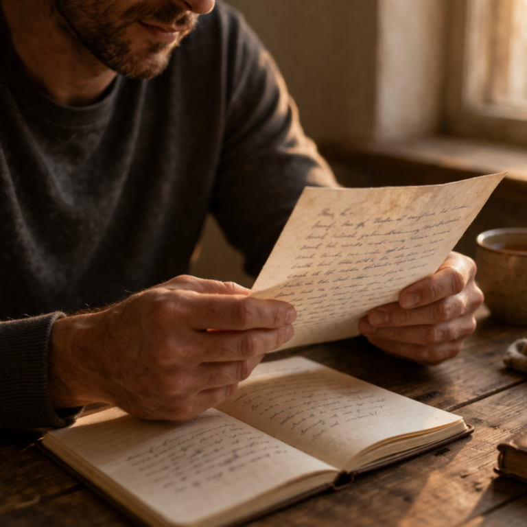 Dieser Leserbrief zeigt, wie wertvoll echte Erfahrungen sind — ohne Maske, ohne Selbstdarstellung, ohne den Druck, jemand Besonderes sein zu müssen.