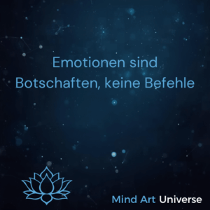 Emotionen sind Botschaften, keine Befehle