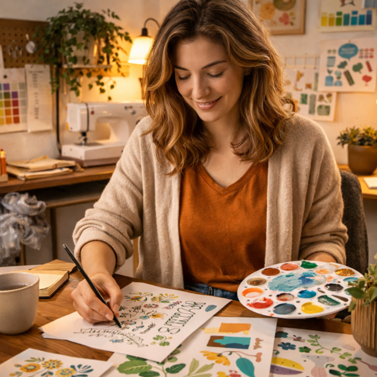 Kreativität ohne Druck: Wie ich mein Design-Hobby gefunden habe