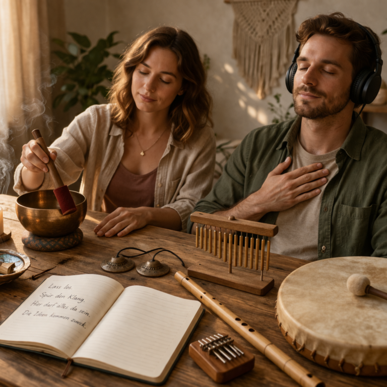 Frequenzen in der der Musik und Instrumenten erklärung