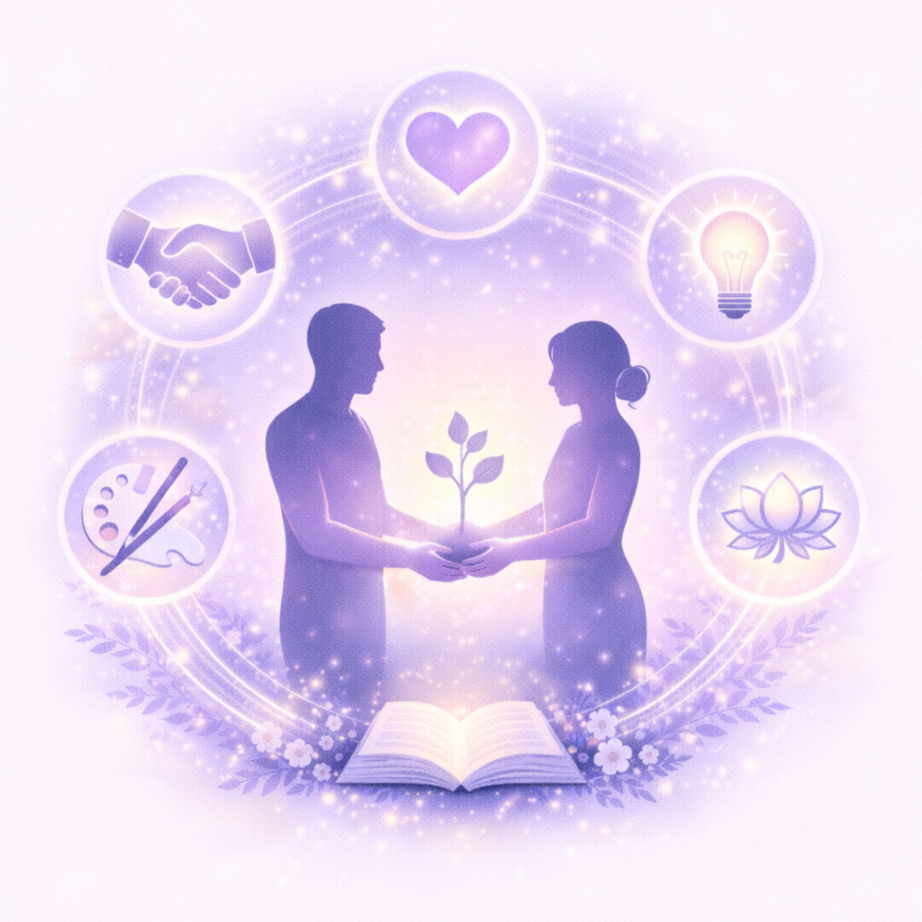 Ich freue mich über Menschen, die offen sind für echte Gedanken, kreative Impulse und persönliche Entwicklung. Über Menschen, die sich berühren, inspirieren oder zum Nachdenken bringen lassen wollen.